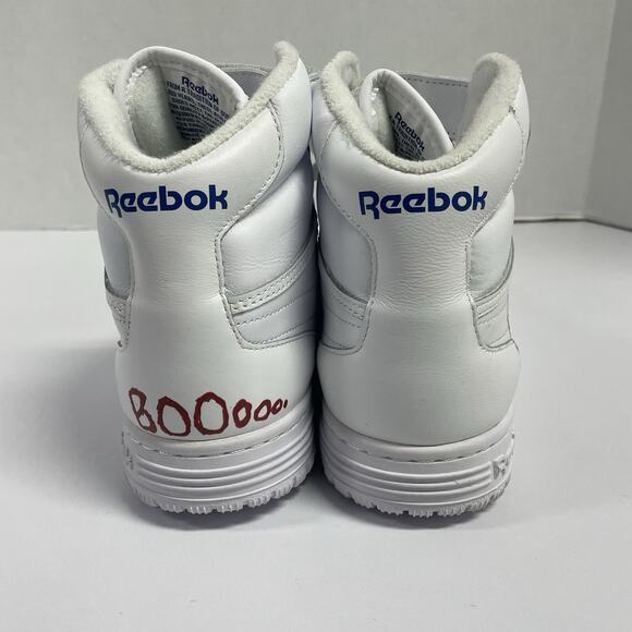 Reebok Ex-O-Fit Clean High SZ 9.5 White Bait Stranger Things Ghostbusters CN3570 main image 8